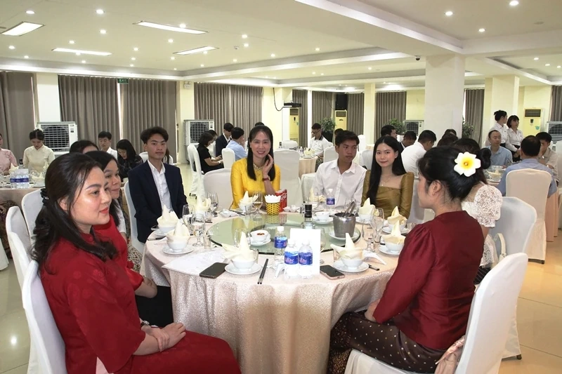 Gặp mặt lưu học sinh Lào đang học tập tại tỉnh Thanh Hóa