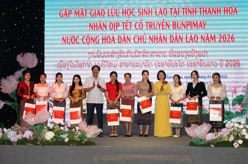 Gặp mặt lưu học sinh Lào đang học tập tại tỉnh Thanh Hóa