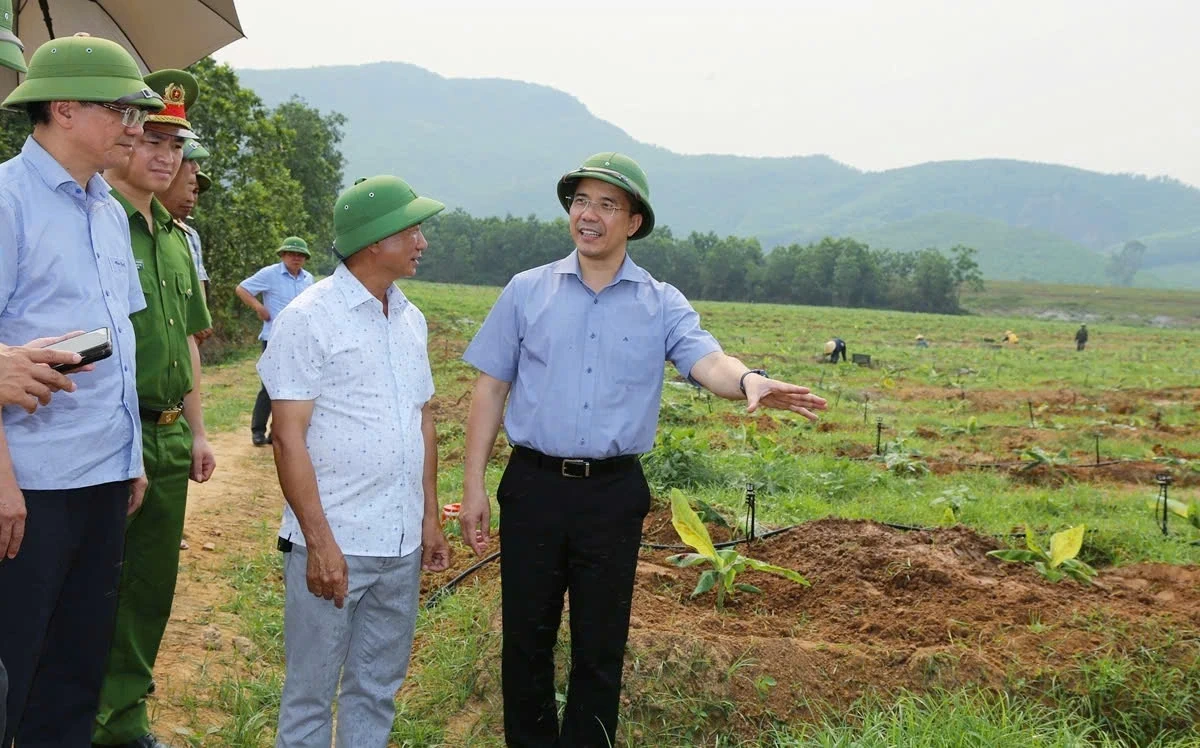Xã Tượng Lĩnh tập trung lãnh đạo, chỉ đạo hoàn thành các quy hoạch, nhằm kiến tạo không gian phát triển mới