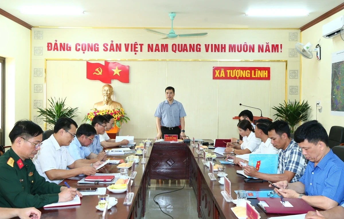 Xã Tượng Lĩnh tập trung lãnh đạo, chỉ đạo hoàn thành các quy hoạch, nhằm kiến tạo không gian phát triển mới