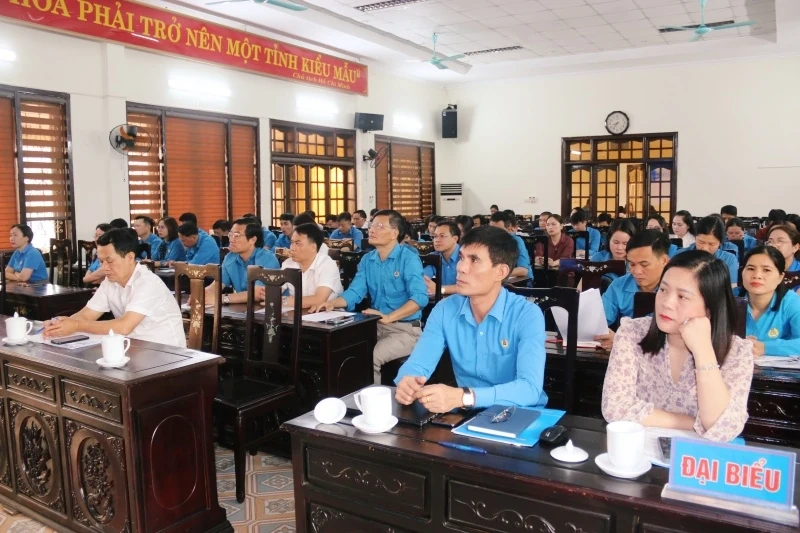 Công đoàn Thanh Hóa thành lập mới 11 công đoàn cơ sở