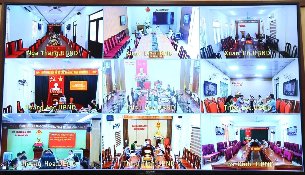 Đẩy nhanh tiến độ làm giàu, làm sạch cơ sở dữ liệu quốc gia về đất đai