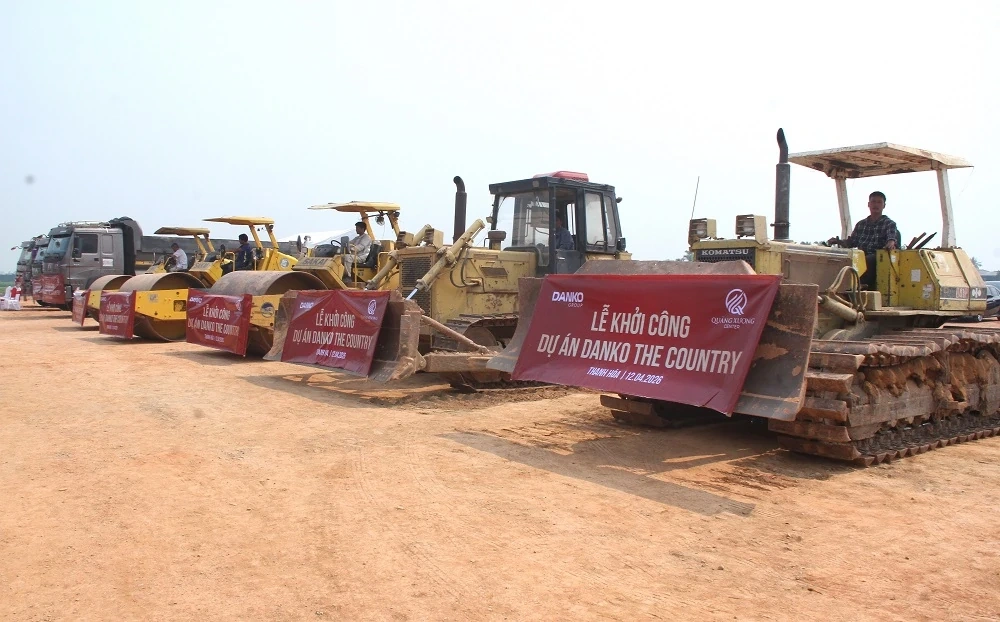 Khởi công dự án Danko The Country tại xã Lưu Vệ