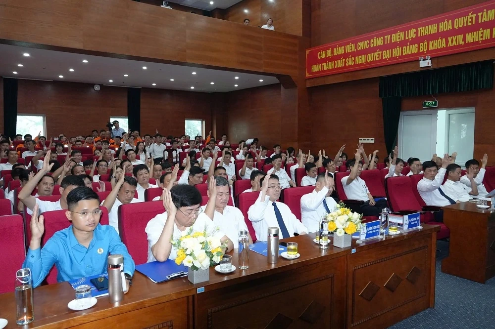 Công ty Điện lực Thanh Hóa tổ chức Hội nghị đại biểu Người lao động năm 2026