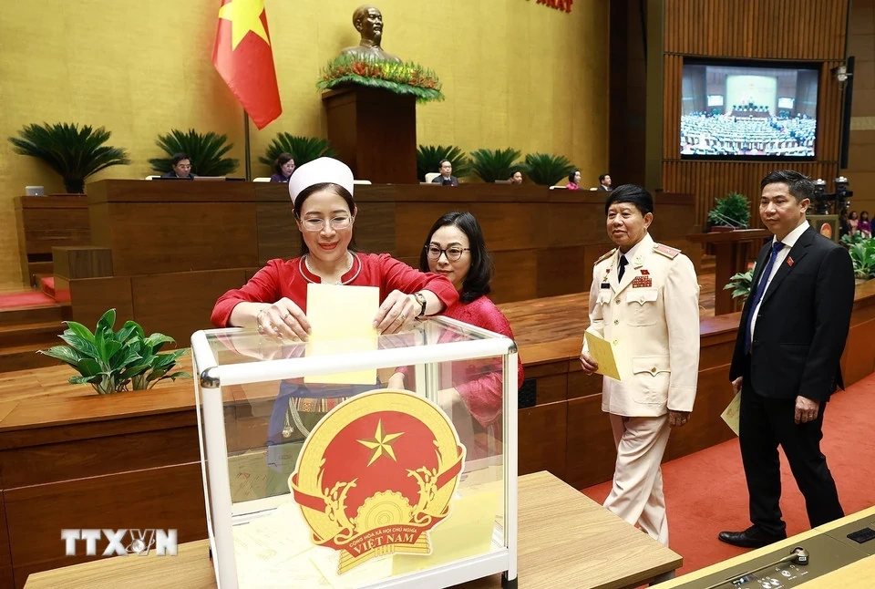 Kỳ họp thứ nhất Quốc hội khóa XVI: Quốc hội bầu Chủ tịch nước