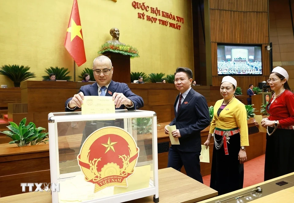 Kỳ họp thứ nhất Quốc hội khóa XVI: Quốc hội bầu Chủ tịch nước