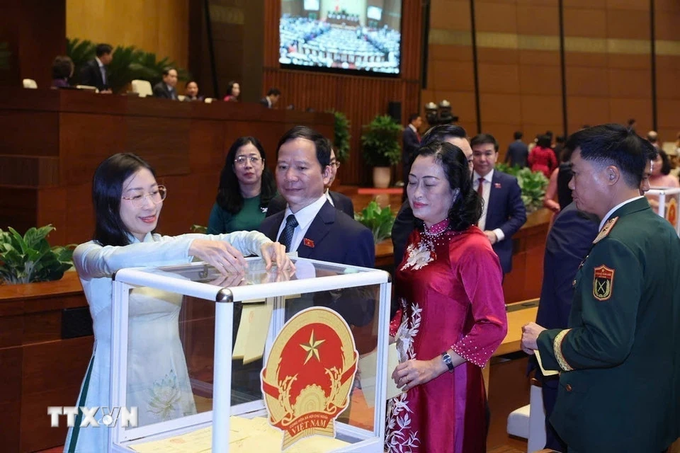 Kỳ họp thứ nhất Quốc hội khóa XVI: Quốc hội bầu Chủ tịch nước