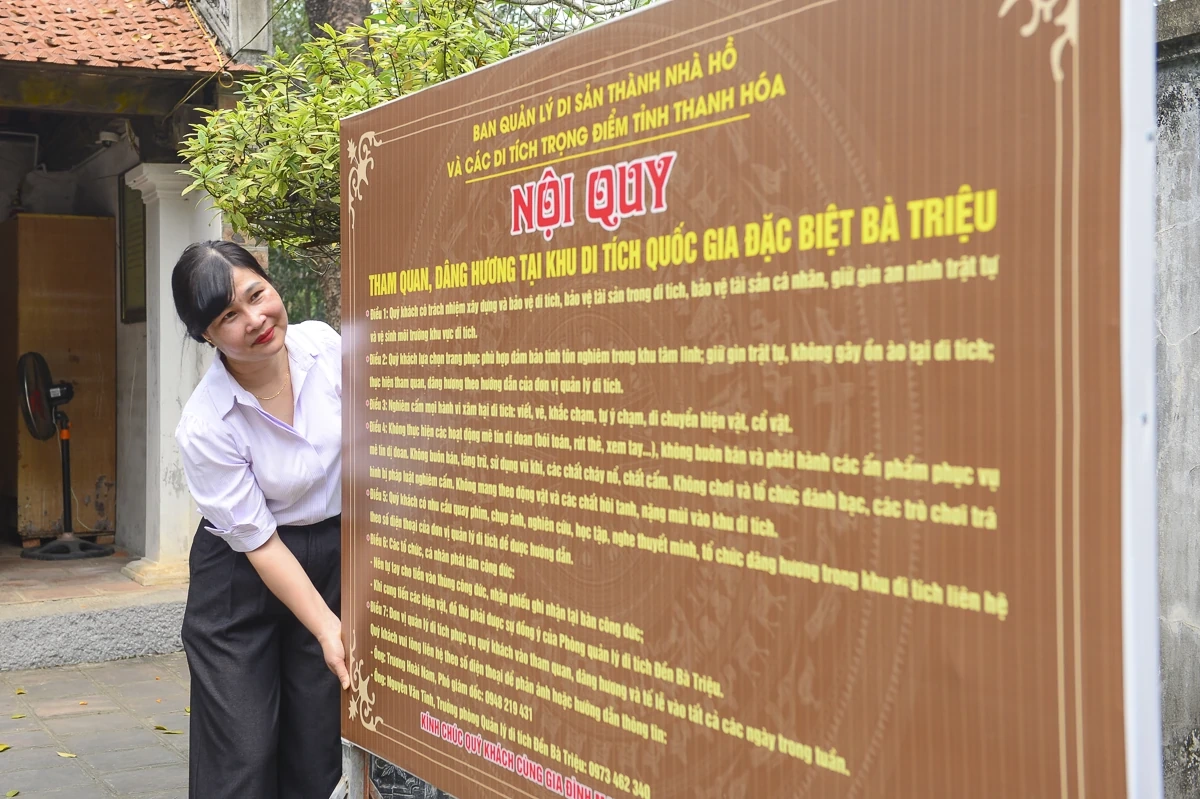 Lễ hội đền Bà Triệu 2026: Đảm bảo trang trọng, tiết kiệm và văn minh