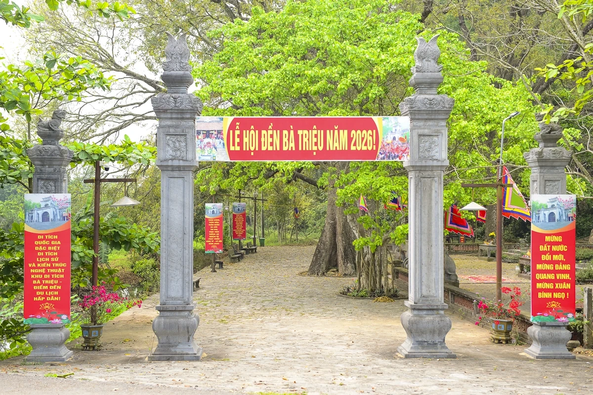 Lễ hội đền Bà Triệu 2026: Đảm bảo trang trọng, tiết kiệm và văn minh