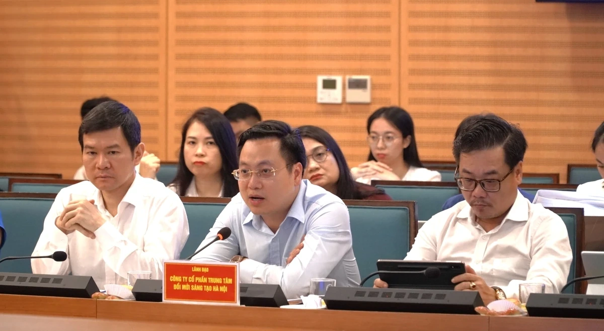 Thanh Hóa và Hà Nội trao đổi kinh nghiệm về thành lập, vận hành Trung tâm đổi mới sáng tạo