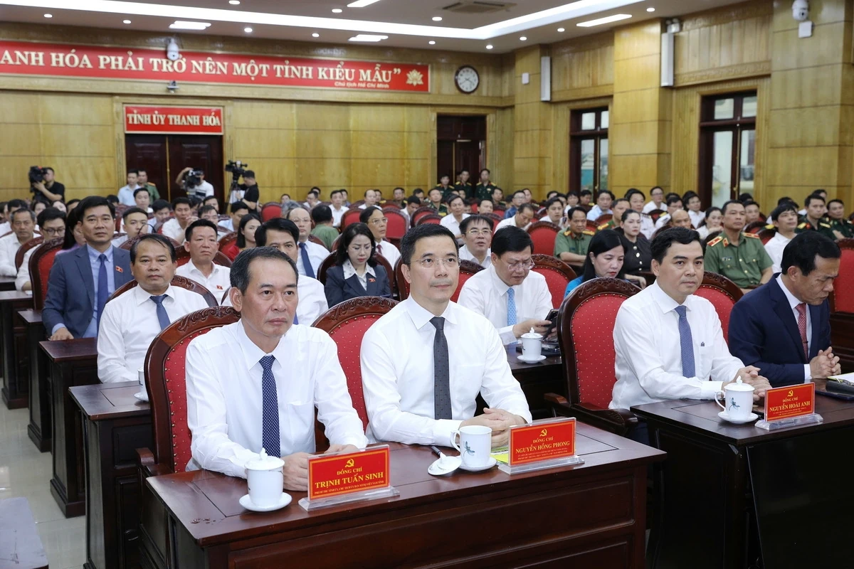 Bộ Chính trị điều động, phân công đồng chí Thượng tướng Lê Đức Thái giữ chức Bí thư Tỉnh ủy Thanh Hóa