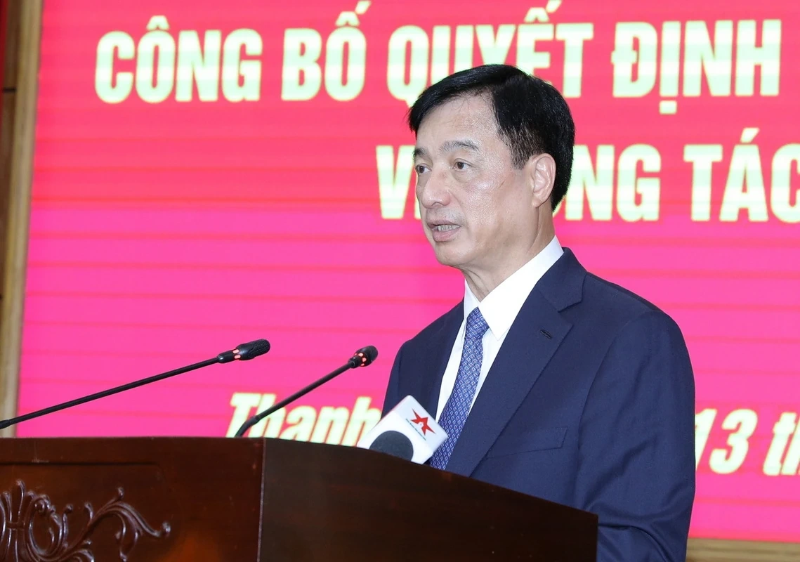 Bộ Chính trị điều động, phân công đồng chí Thượng tướng Lê Đức Thái giữ chức Bí thư Tỉnh ủy Thanh Hóa