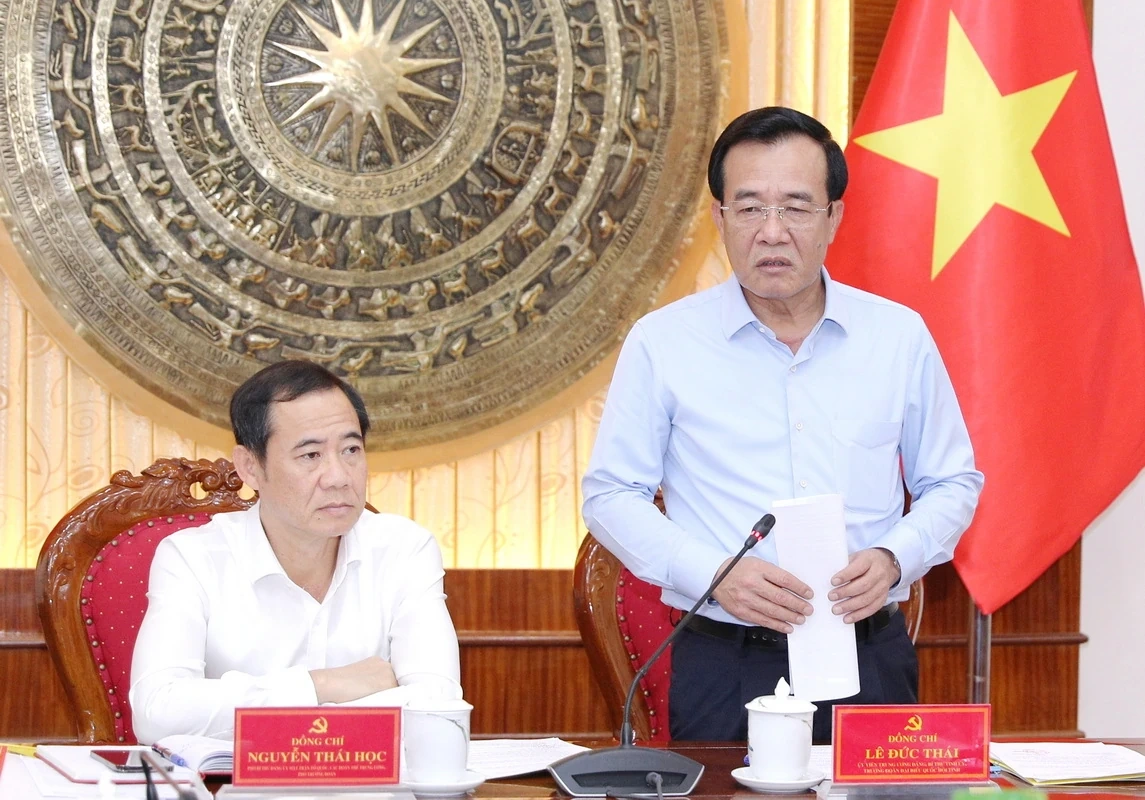 Quán triệt kết luận của Bộ Chính trị về kết quả giám sát đợt 1, triển khai kiểm tra đợt 2 tại Ban Thường vụ Tỉnh ủy Thanh Hóa