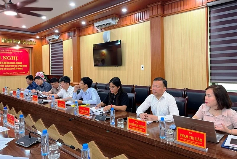 Giám sát thực hiện Nghị quyết số 57 của Bộ Chính trị tại xã Sao Vàng