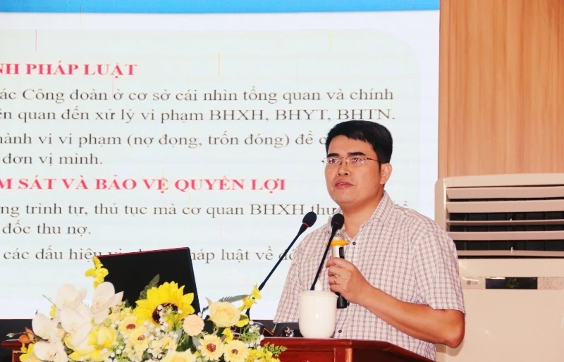 Tập huấn công tác tư vấn pháp luật, hỗ trợ pháp lý cho các tư vấn viên pháp luật công đoàn Thanh Hóa