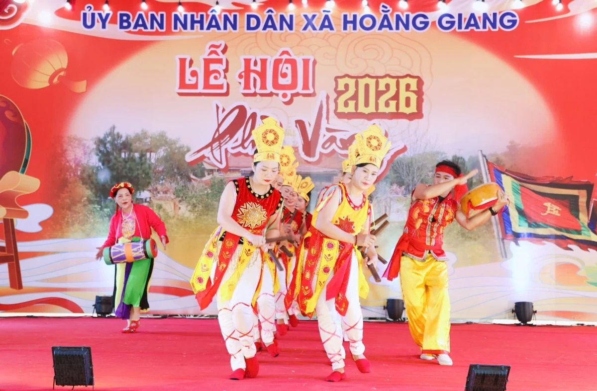 Xã Hoằng Giang tổ chức Lễ hội Phủ Vàng