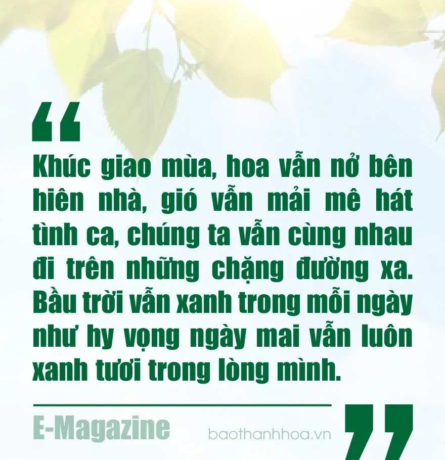 [E-Magazine]: Lặng yên nghe khúc giao mùa