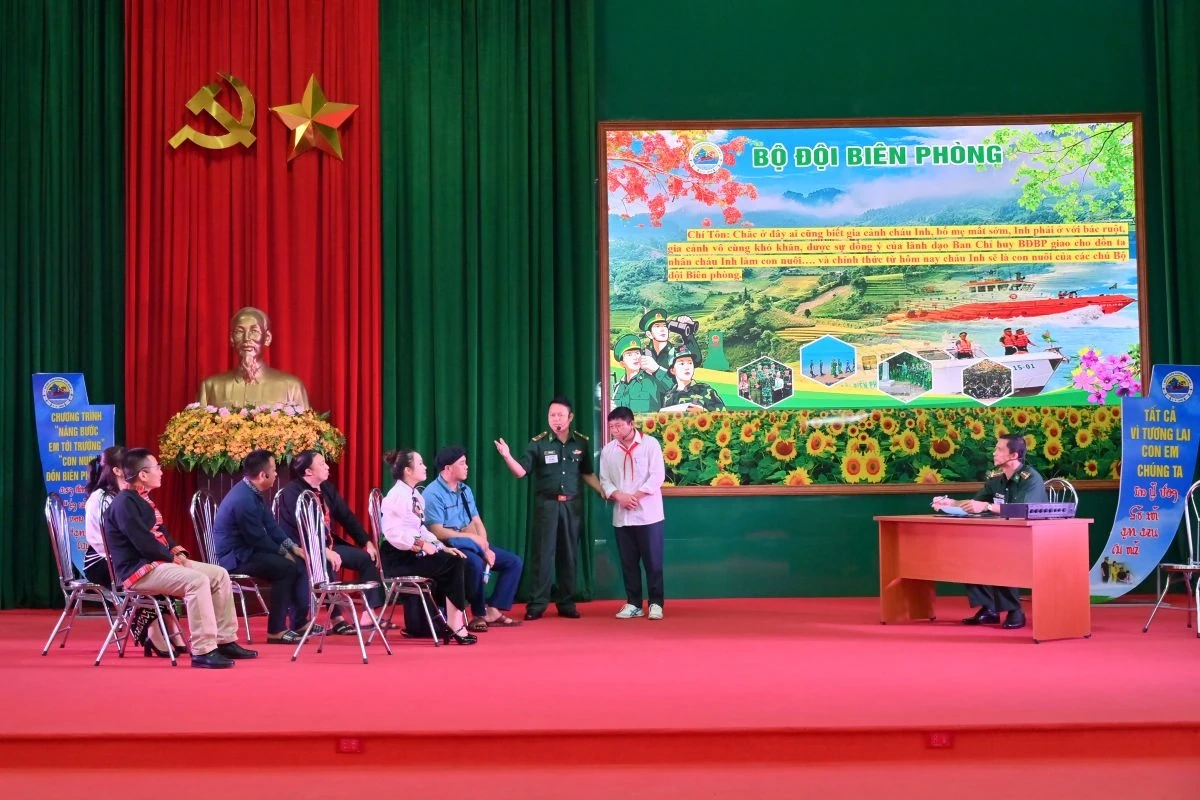 BĐBP tỉnh Thanh Hóa xếp thứ Nhất hội thi tiếng dân tộc Thái