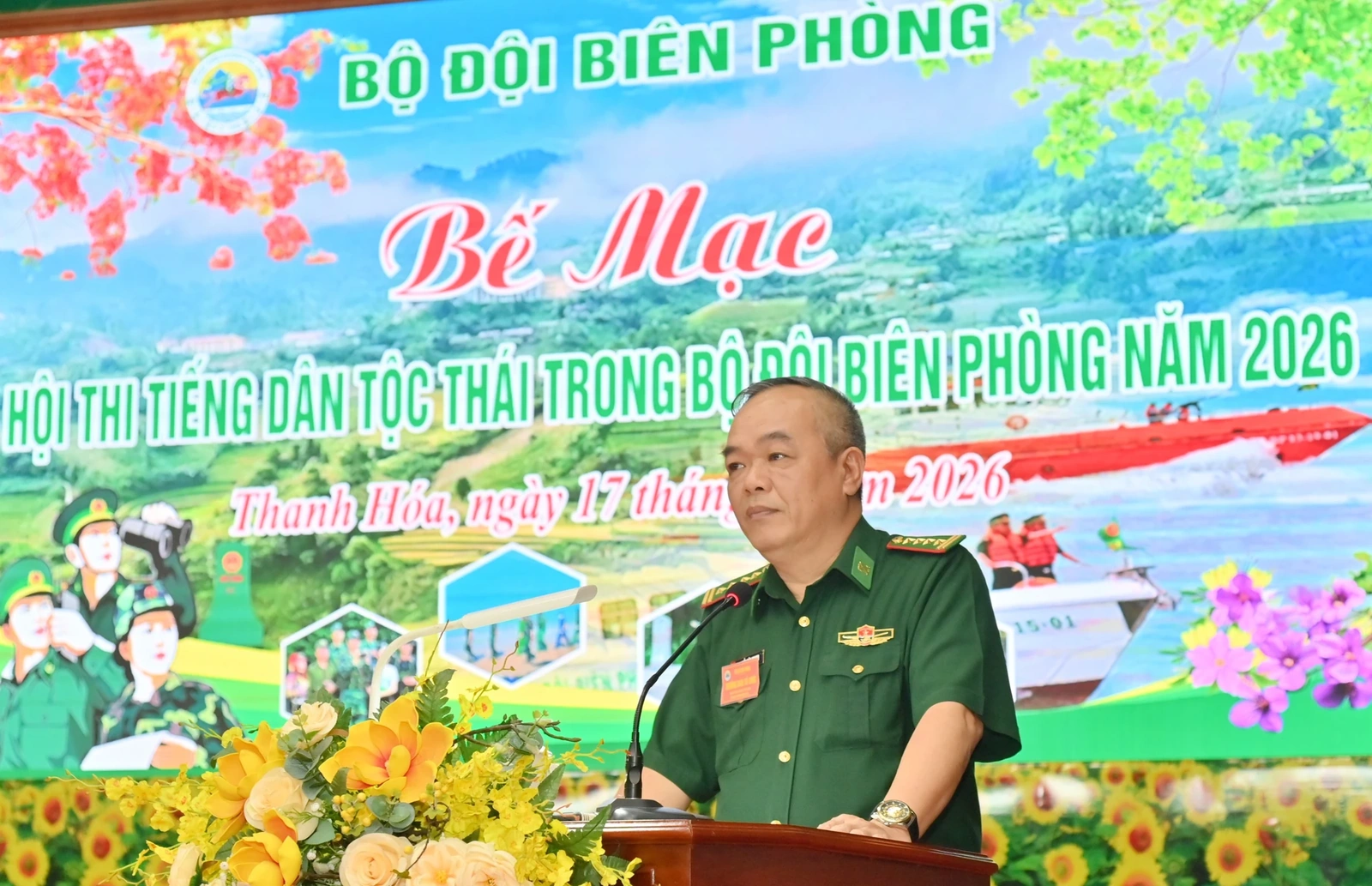 BĐBP tỉnh Thanh Hóa xếp thứ Nhất hội thi tiếng dân tộc Thái