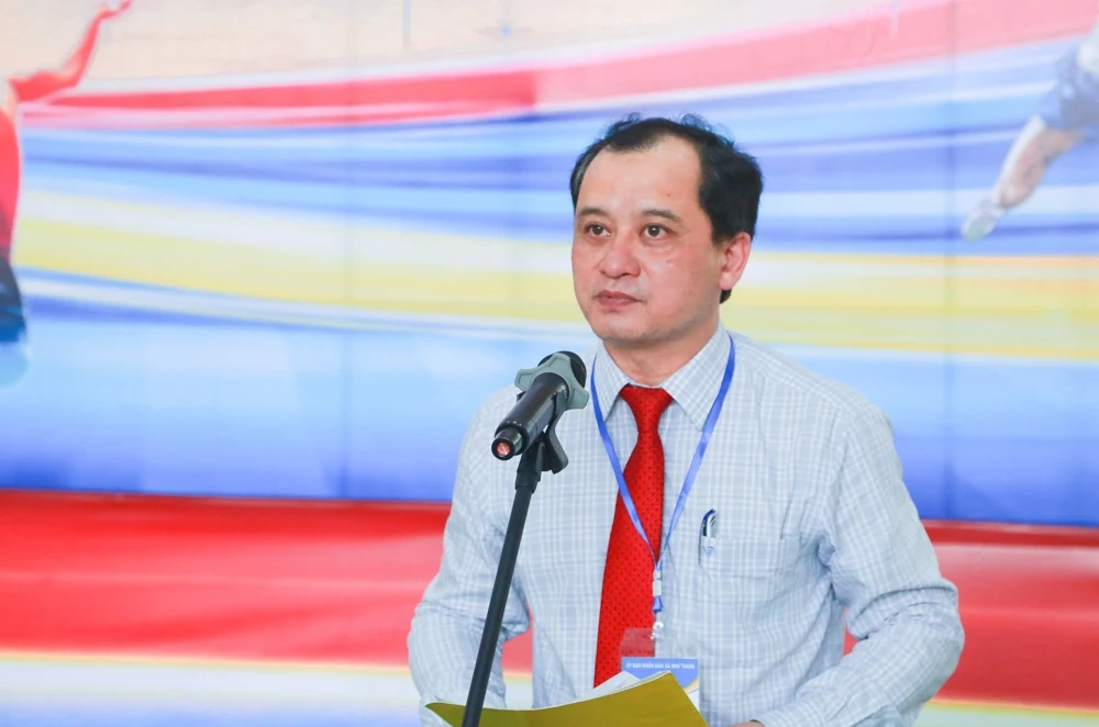 Sôi nổi Giải bóng chuyền nam xã Như Thanh