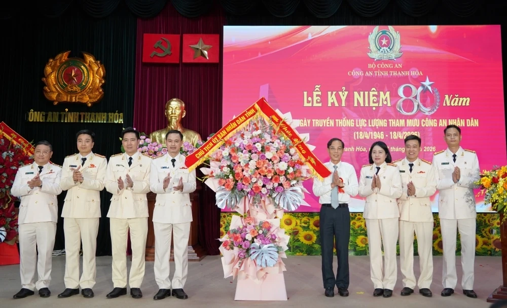 Kỷ niệm 80 năm Ngày truyền thống lực lượng Tham mưu Công an nhân dân
