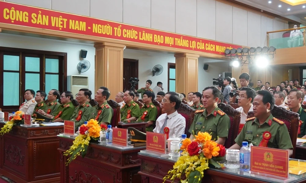 Kỷ niệm 80 năm Ngày truyền thống lực lượng Tham mưu Công an nhân dân