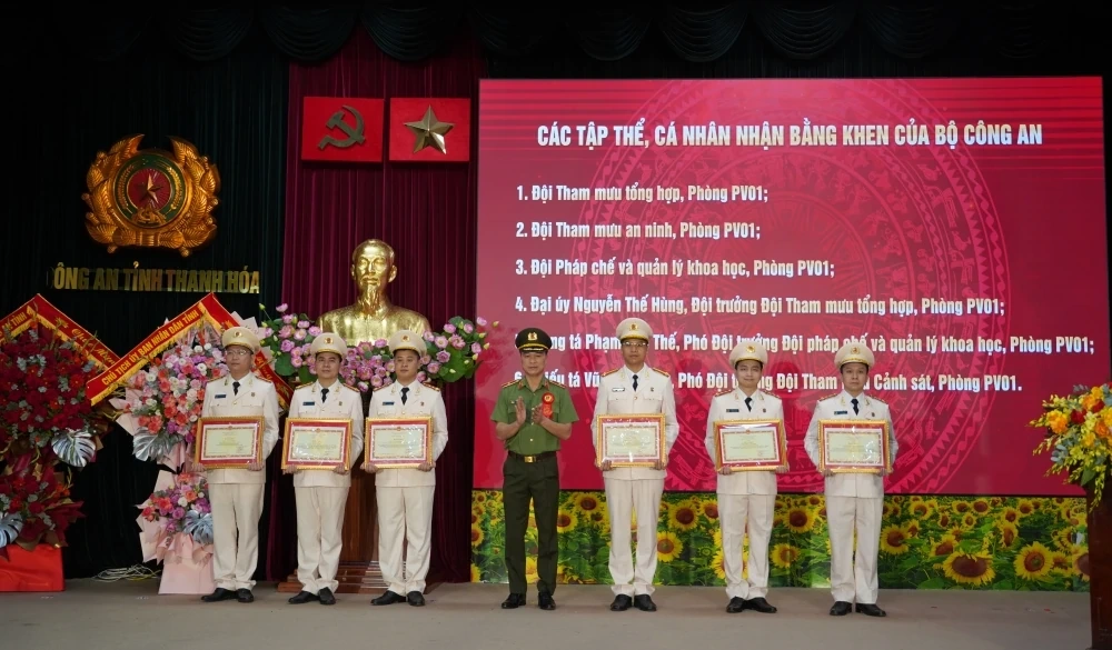 Kỷ niệm 80 năm Ngày truyền thống lực lượng Tham mưu Công an nhân dân