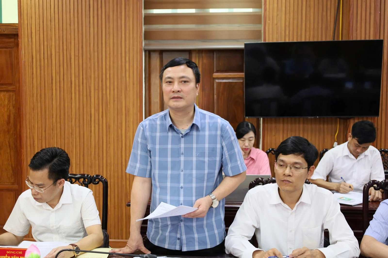 Giám sát thực hiện Nghị quyết số 57 của Bộ Chính trị tại xã Bá Thước