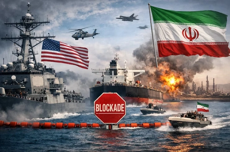 Mỹ chính thức phong tỏa eo biển Hormuz, gây sức ép lên Iran