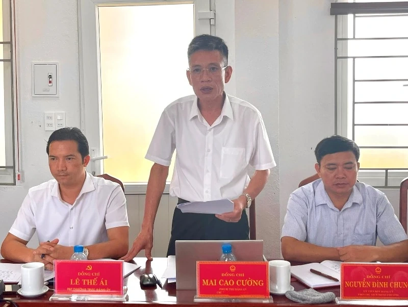 Giám sát thực hiện Nghị quyết số 57 của Bộ Chính trị tại phường Trúc Lâm