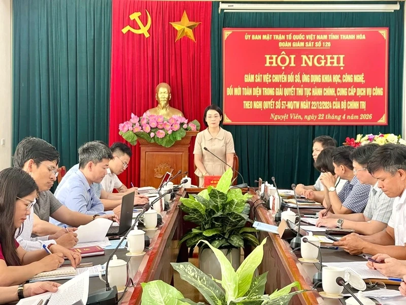 Giám sát thực hiện Nghị quyết số 57-NQ/TW của Bộ Chính trị tại phường Nguyệt Viên