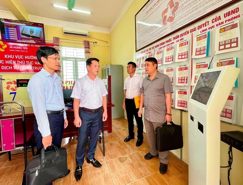 Giám sát thực hiện Nghị quyết 57-NQ/TW của Bộ Chính trị tại xã Hoằng Tiến