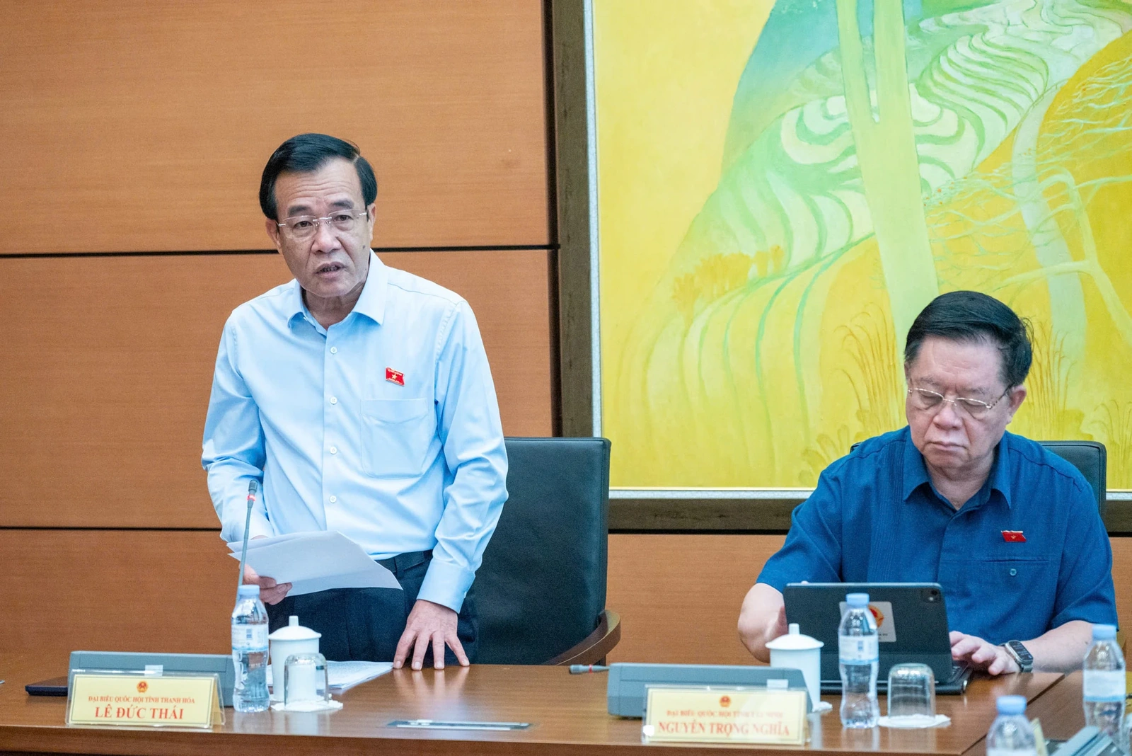 Đoàn ĐBQH Thanh Hóa tham gia góp ý vào dự thảo Nghị quyết của Quốc hội về một số cơ chế, chính sách đột phá phát triển văn hóa Việt Nam