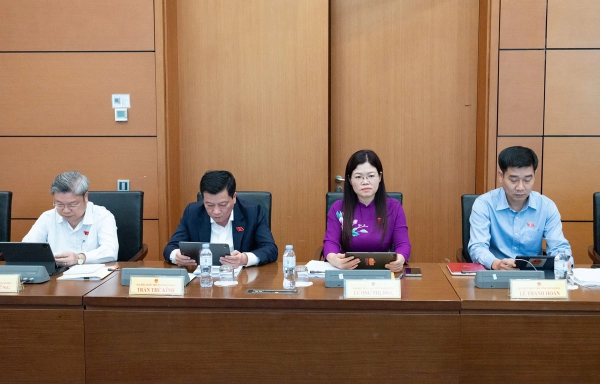 Đoàn ĐBQH Thanh Hóa tham gia góp ý vào dự thảo Nghị quyết của Quốc hội về một số cơ chế, chính sách đột phá phát triển văn hóa Việt Nam