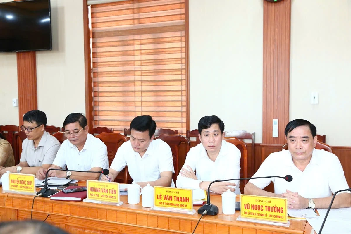 Phát huy hiệu quả tiềm năng, thế mạnh để Định Tân phát triển nhanh, bền vững