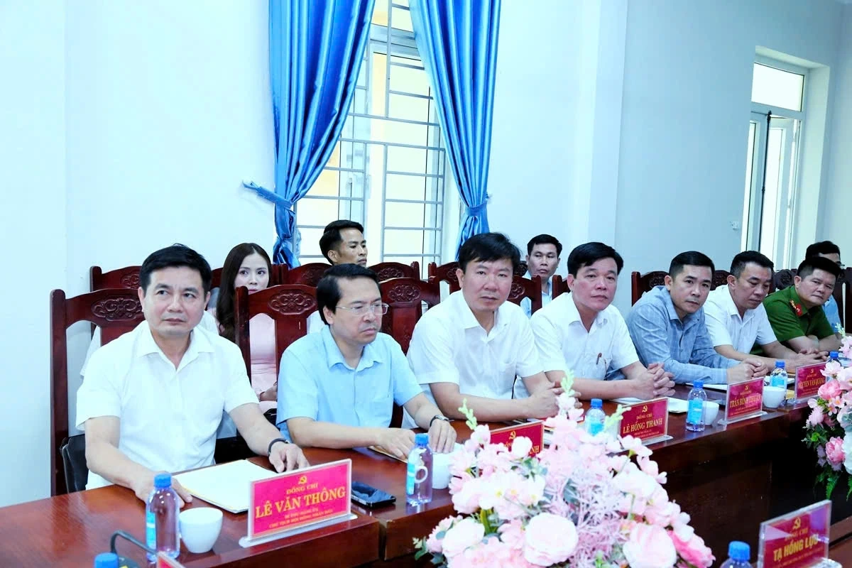 Tập trung hoàn thành quy hoạch, kiến tạo không gian phát triển mới cho xã Trường Lâm