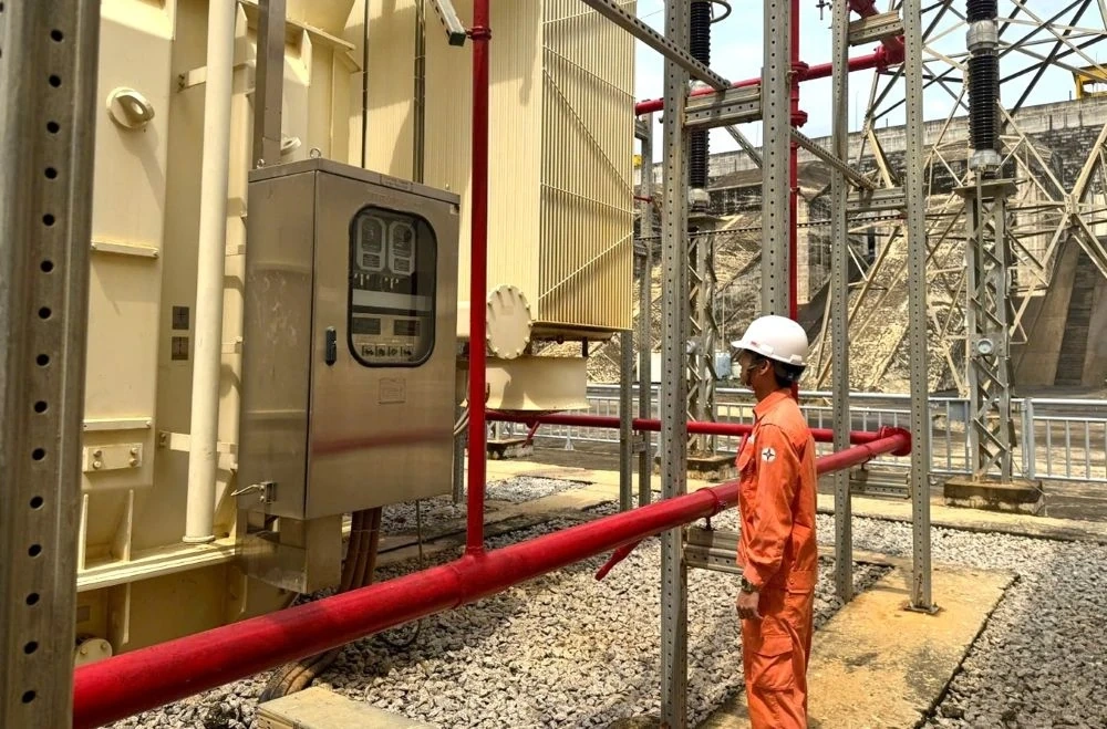 Nhà máy Thủy điện Trung Sơn bảo đảm cung ứng điện liên tục dịp nghỉ lễ