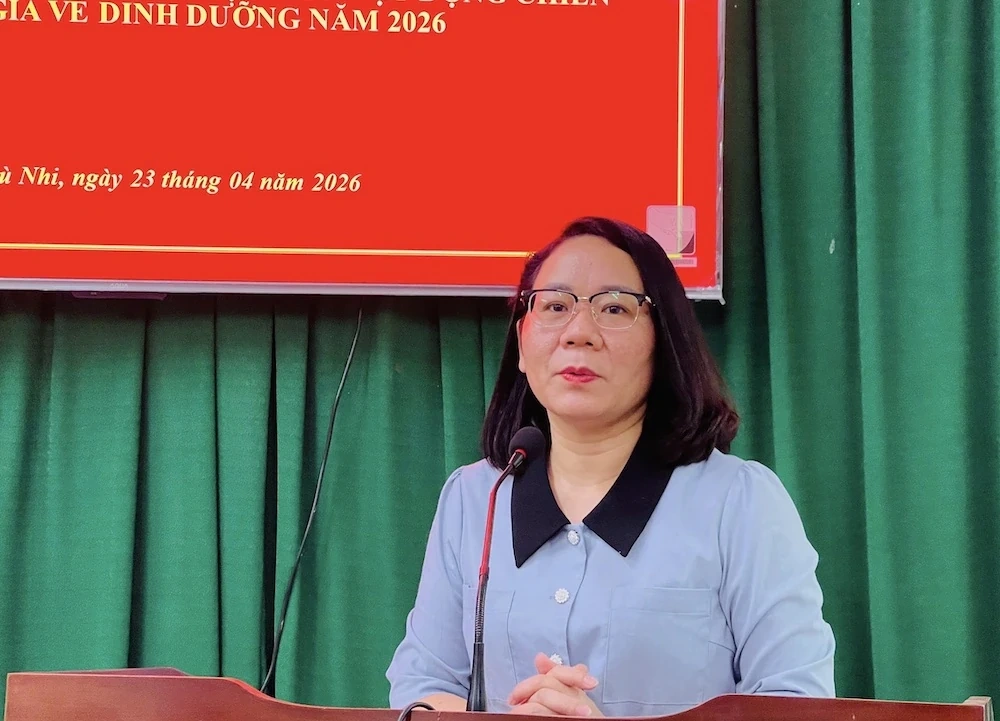 Giám sát, hỗ trợ thực hiện Chiến lược Quốc gia về Dinh dưỡng tại Thanh Hóa