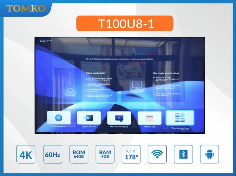 Giải pháp màn hình trình chiếu chuyên nghiệp: Chìa khóa cho mọi cuộc họp thành công
