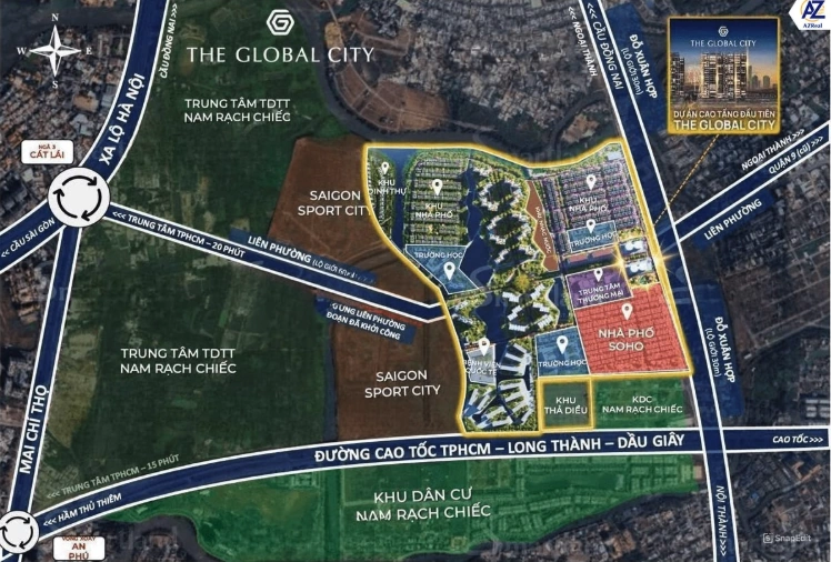 Thanh khoản The Global City: Yếu tố nào quyết định?