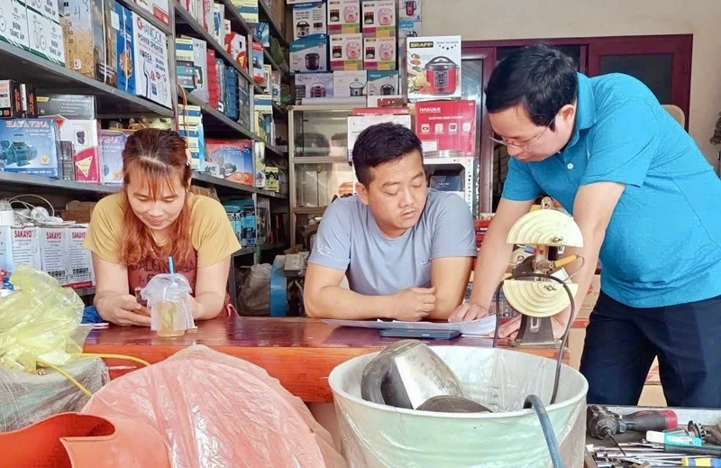 BHXH cơ sở Kim Tân đẩy mạnh tuyên truyền, vận động người dân tham gia BHXH tự nguyện