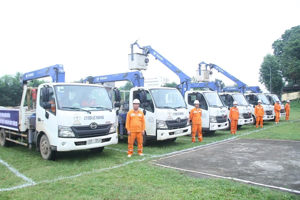 Công ty Điện lực Thanh Hóa diễn tập phòng chống thiên tai và tìm kiếm cứu nạn năm 2026