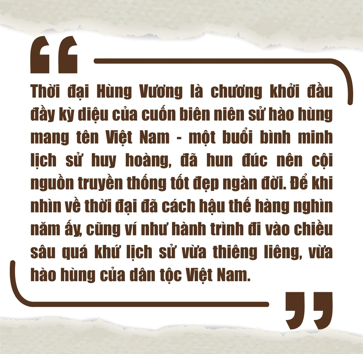 [E-Magazine]: Nền móng hun đúc tinh thần đại đoàn kết và khát vọng trường tồn!