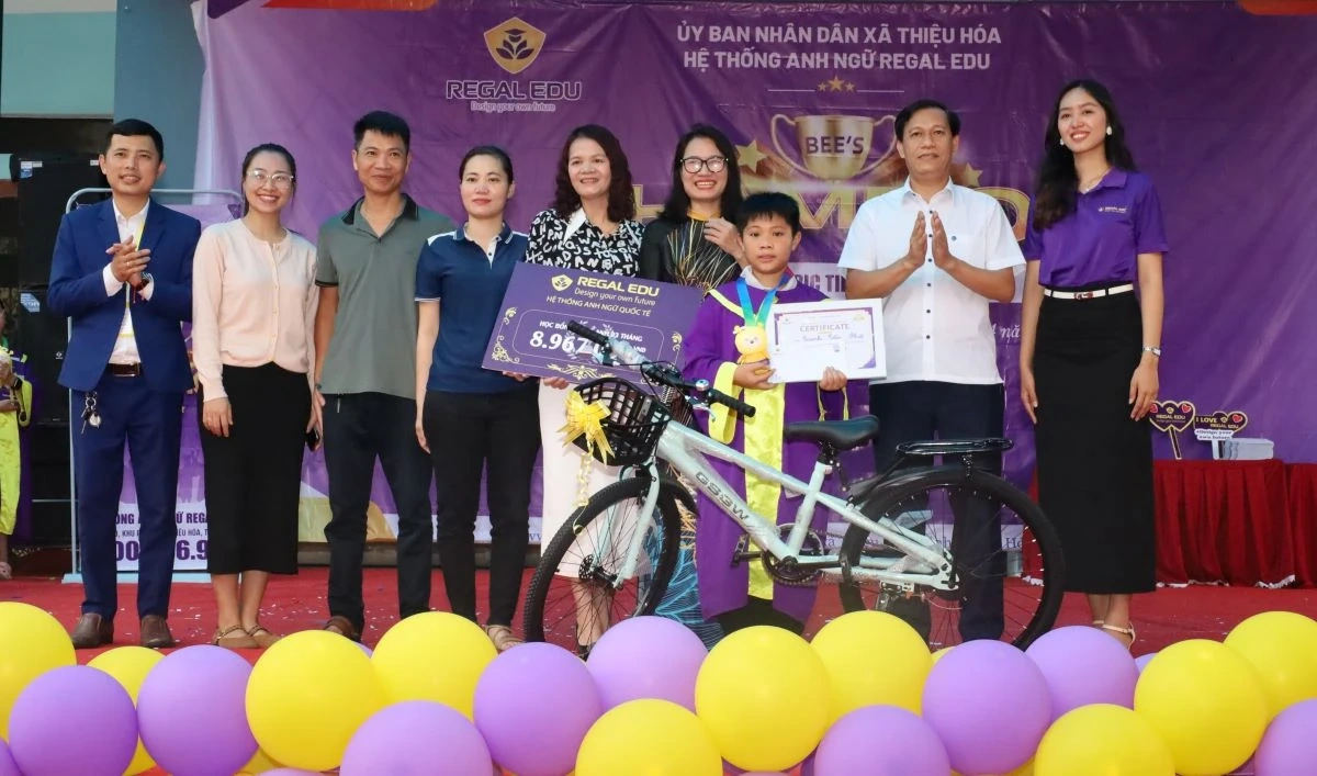 Sôi nổi chung kết cuộc thi Olympic Tiếng Anh dành cho học sinh tiểu học xã Thiệu Hóa