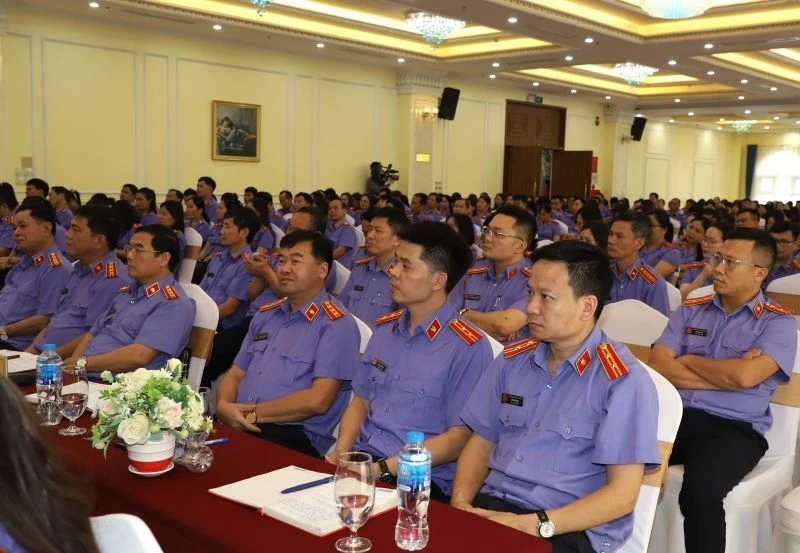 Viện Kiểm sát nhân dân hai cấp sơ kết 6 tháng công tác năm 2026