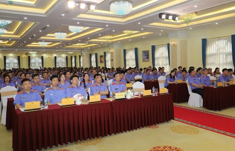 Viện Kiểm sát nhân dân hai cấp sơ kết 6 tháng công tác năm 2026