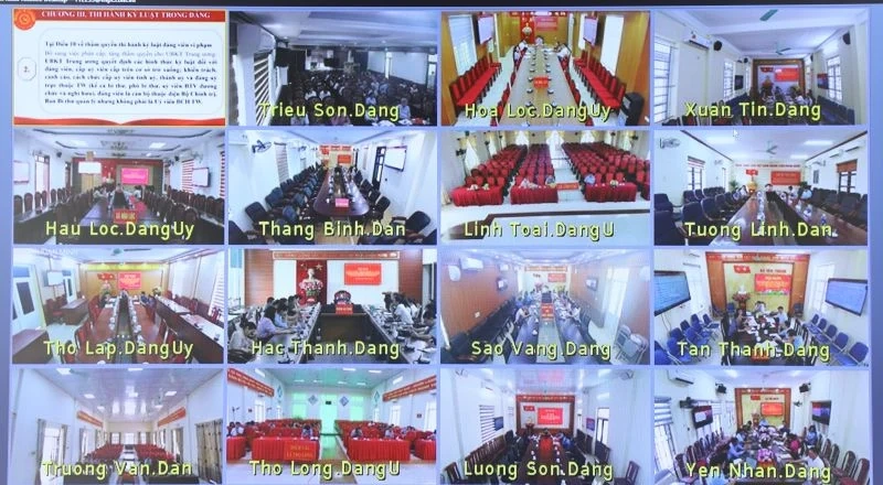 Quán triệt, triển khai các văn kiện, nghị quyết về công tác kiểm tra, giám sát, kỷ luật của Đảng