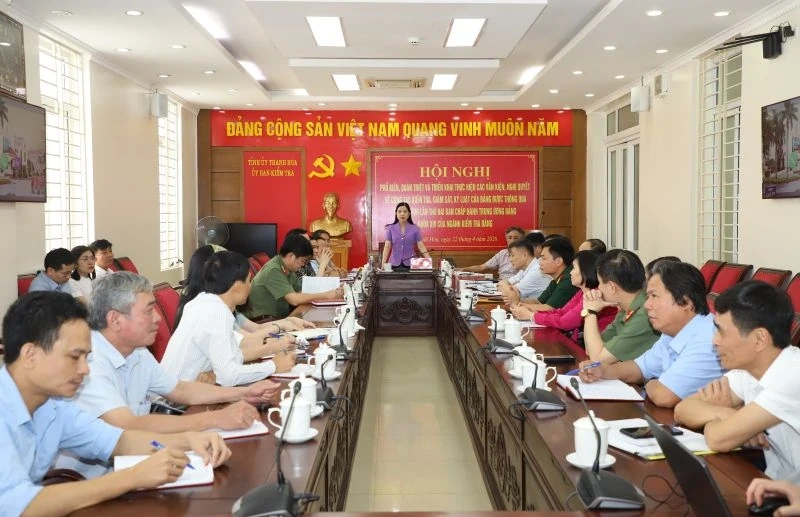 Quán triệt, triển khai các văn kiện, nghị quyết về công tác kiểm tra, giám sát, kỷ luật của Đảng