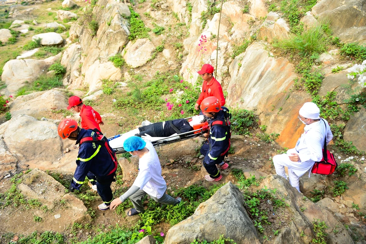 Mãn nhãn màn diễn tập cứu nạn trên biển: Phản ứng thần tốc, hiệp đồng chuẩn xác