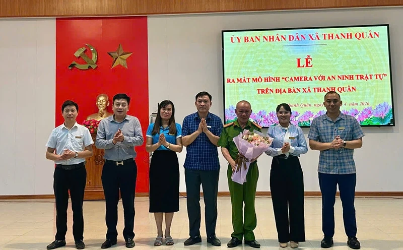 Xã Thanh Quân ra mắt mô hình tự quản về an ninh, trật tự